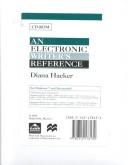 Cover of An Electronic Writers Reference by Diana Hacker