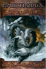 Front cover of Rowan and the Ice Creepers (Rowan of Rin #5) by Emily Rodda