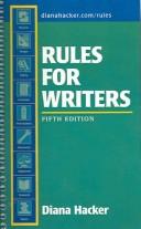 Front cover of Rules for Writers 5e & Bedford/St. Martin's ESL Workbook by Diana Hacker