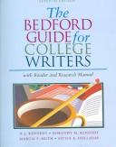 Front cover of Bedford Guide for College Writers 7e 3-in-1 & Easy Writer 3e by X. J. Kennedy