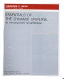 Cover of Ess Dynamic Universe by Theodore P. Snow