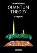Cover of Introduction to Quantum Theory by Harry Paul