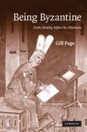 Cover of Being Byzantine by Gill Page
