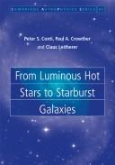 Cover of From Luminous Hot Stars to Starburst Galaxies (Cambridge Astrophysics) by Paul Crowther