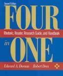 Cover of Rhetoric, Reader, Research Guide, and Handbook with MLA Guide, Second Edition (Four in One) by Edward A. Dornan