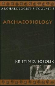 Cover of Archaeobiology by Kristin D. Sobolik