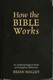Cover of How the Bible Works by Brian Malley
