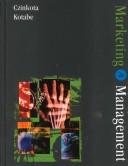 Cover of Marketing management by Michael R. Czinkota