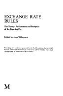 Cover of Exchange Rate Rules by John Williamson