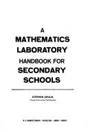 Front cover of Math Laboratory Handbook for Secondary Schools by Krulik