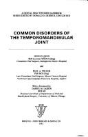 Front cover of Common disorders of the temporomandibular joint by Hugh D. Ogus