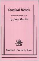Cover of Criminal Hearts by Jane Martin