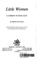 Front cover of Little Women by Marian De Forest