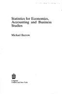 Cover of Statistics for Economics, Accounting and Business Studies by Michael Barrow
