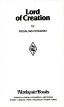 Front cover of Lord of Creation by Rosalind Cowdray
