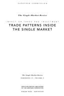 Front cover of Trade Patterns Inside the Single Market (Impact on Trade and Investment , Vol 4-2) by Lionel G. Fontagne