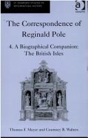 Front cover of The Correspondence of Reginald Pole by Thomas F. Mayer
