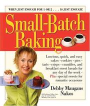 Cover of Small-Batch Baking by Debby Maugans Nakos