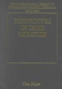 Cover of Perspectives on crime reduction by Tim Hope