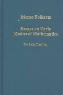 Front cover of Essays on Early Medieval Mathematics by Menso Folkerts