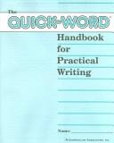 Front cover of The Quick-Word Handbook for Practical Writing by Rebecca Sitton