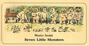 Front cover of Seven Little Monsters by Maurice Sendak