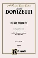 Front cover of Maria Stuarda by Gaetano Donizetti