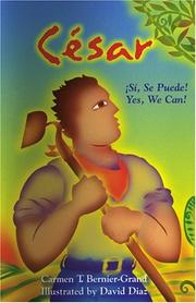 Cover of César by Carmen T. Bernier-Grand
