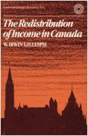 Front cover of The 'redistribution Of Income In Canada by W. I. Gillespie