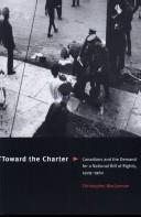 Cover of Toward the Charter by Christopher Maclennan