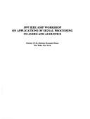 Cover of 1997 IEEE Applications of Signal Processing to Audio and Acoustics Workshop by Institute of Electrical and Electronics Engineers