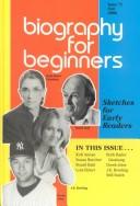 Cover of Biography for Beginners Sketches for Early Readers by Laurie Lanzen Harris
