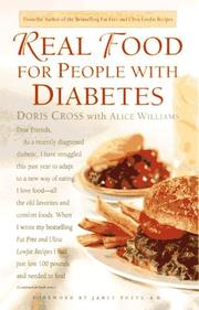 Front cover of Real food for people with diabetes by Doris Cross