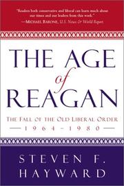 Cover of The age of Reagan by Steven F. Hayward