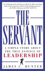 Cover of The servant by James C. Hunter