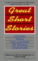 Front cover of Great Short Stories by Charles Neider