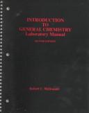 Front cover of Introduction to General Chemistry by Robert C. McDonald