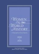 Front cover of Women in world history by Anne Commire