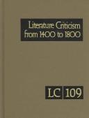Cover of Literature Criticism From 1400 To 1800 by Linda Pavlovski
