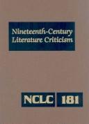 Front cover of Nineteenth-Century literature criticism by Unknown