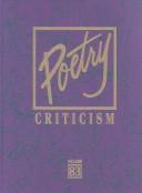 Cover of Poetry Criticism by Unknown