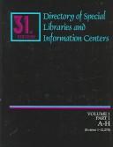 Front cover of Directory Of Special Libraries by Unknown