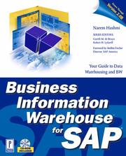 Front cover of Business information warehouse for SAP by Naeem Hashmi