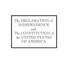 Front cover of Declaration of Independence & the Constitution of the United States of America by Richard G. Stevens