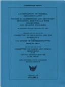 Front cover of A Compilation of Federal Education Laws by Unknown