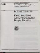 Cover of Budget issues by Paul L. Posner