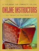 Front cover of A fieldbook for community college online instructors by Kent Allen Farnsworth
