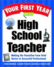 Front cover of Your first year as a high school teacher by Lynne Rominger