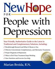 Cover of New hope for people with depression by Marian Broida