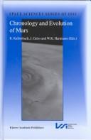 Front cover of Chronology and evolution of Mars by R. Kallenbach